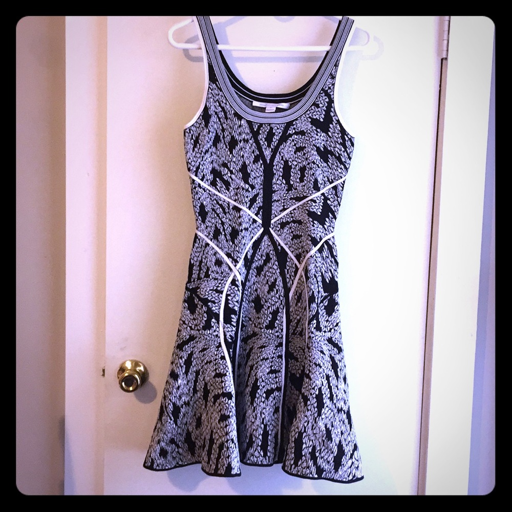 Diane von Furstenburg Ilsa flare stretch dress S